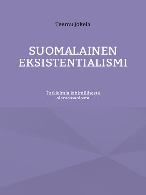 cover image of Suomalainen eksistentialismi